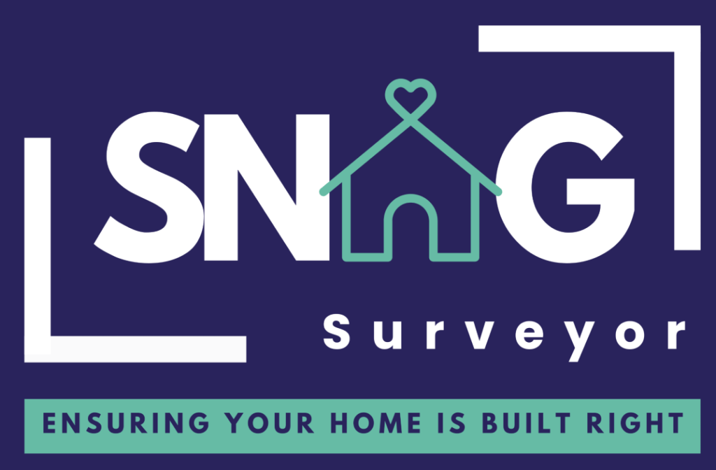 Surveyor on a roof conducting a new build snagging inspection